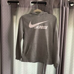 Boys extra large Nike lacrosse, hooded sweatshirt